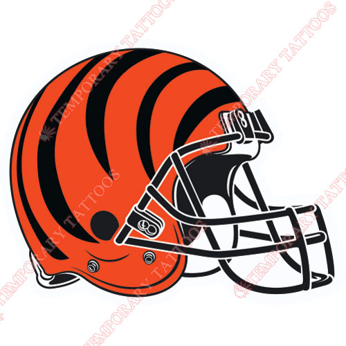 Cincinnati Bengals Customize Temporary Tattoos Stickers NO.477